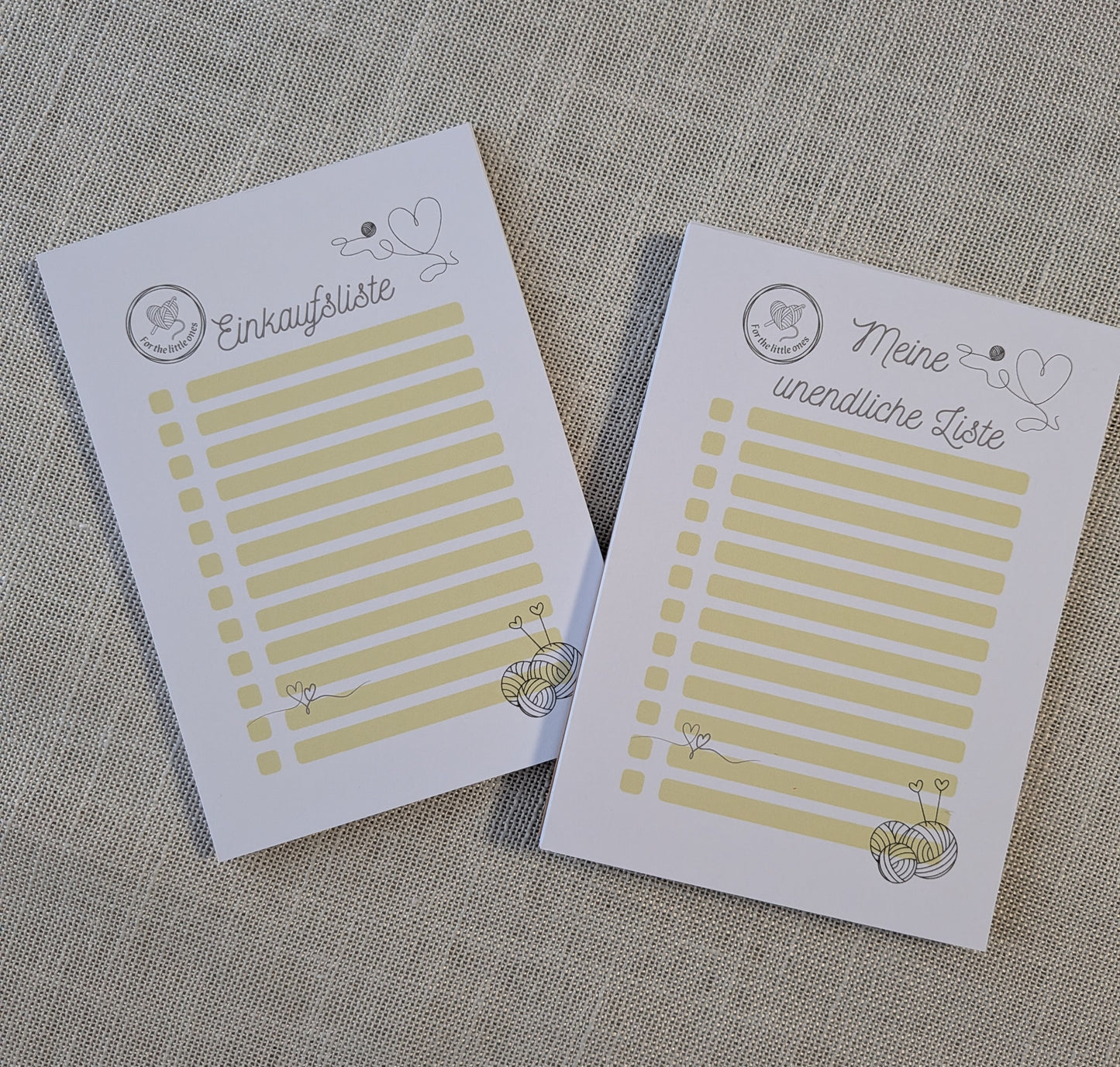 Planer-Set „Wollzeit“ – Organisiert & kreativ durch den Alltag