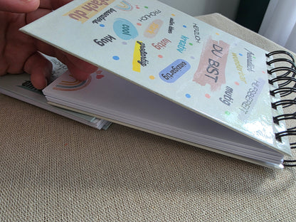 Du bist einfach du – Handgefertigter A6-Notizblock für Kinder