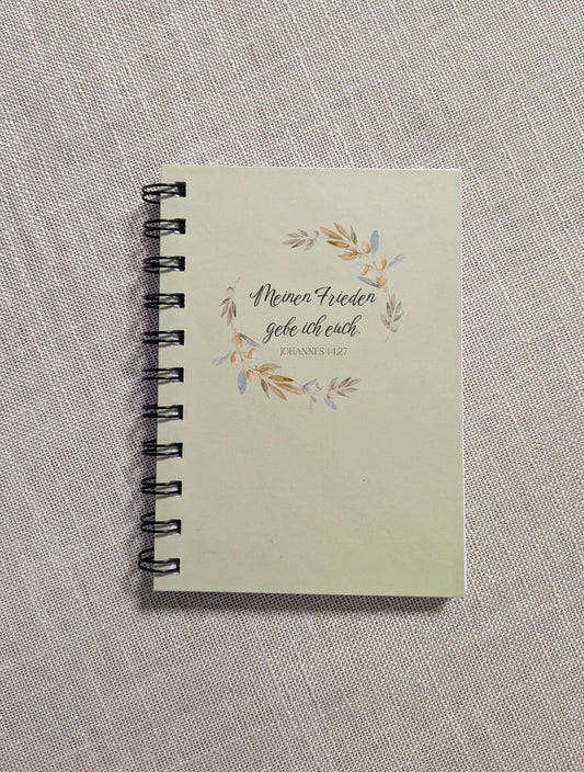 Christlicher Notizblock "Meinen Frieden gebe ich euch"