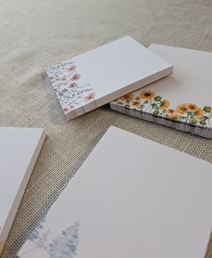 Liebevoll gestaltete Mini-Notizblöcke Jahreszeiten | 4er Set