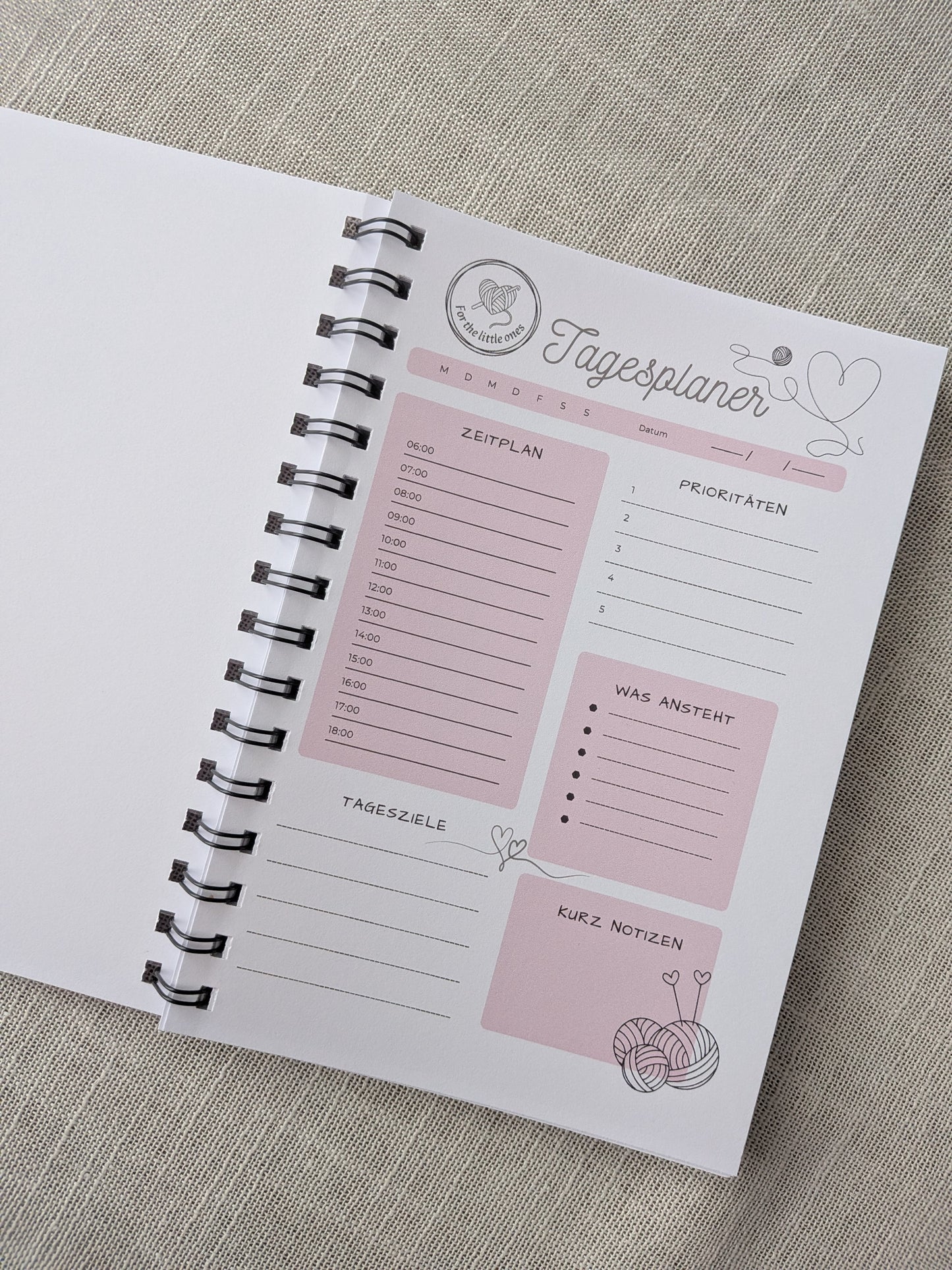 Planer-Set „Wollzeit“ – Organisiert & kreativ durch den Alltag