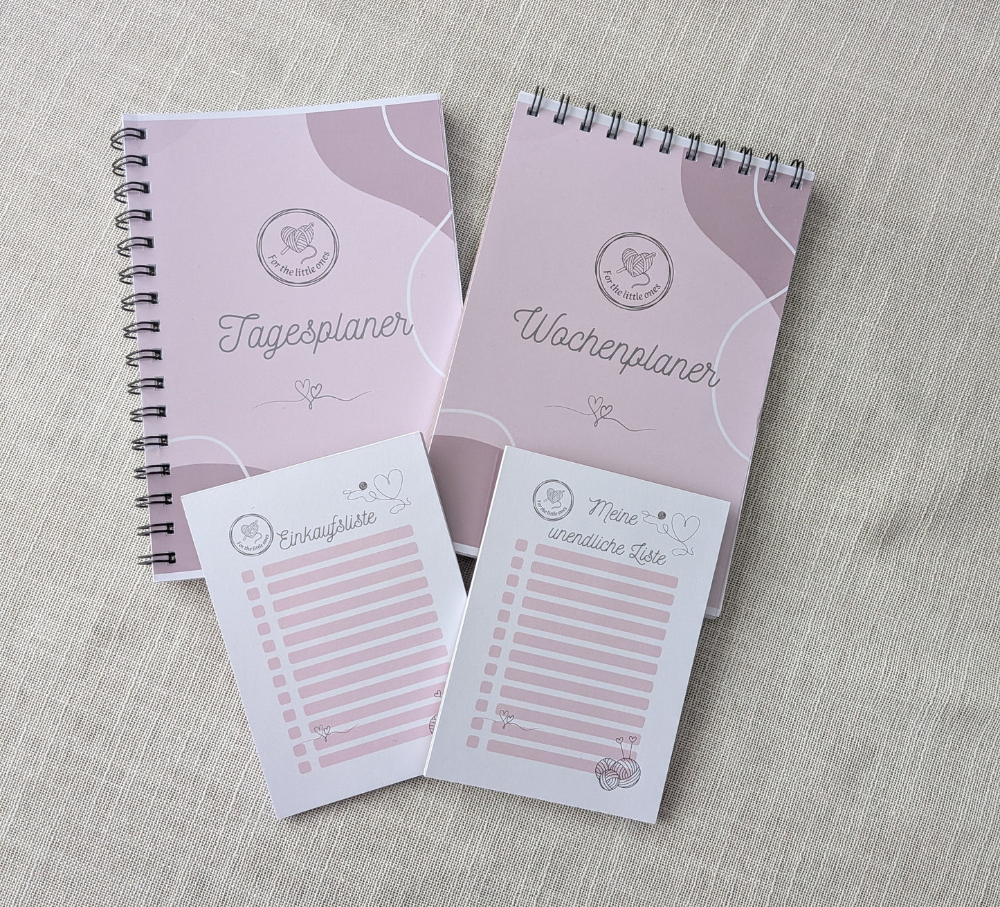 Planer-Set „Wollzeit“ – Organisiert & kreativ durch den Alltag