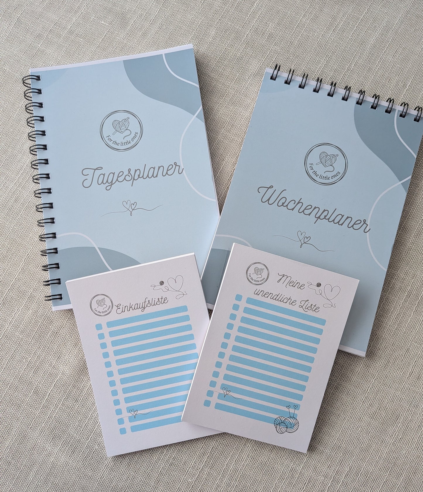 Planer-Set „Wollzeit“ – Organisiert & kreativ durch den Alltag