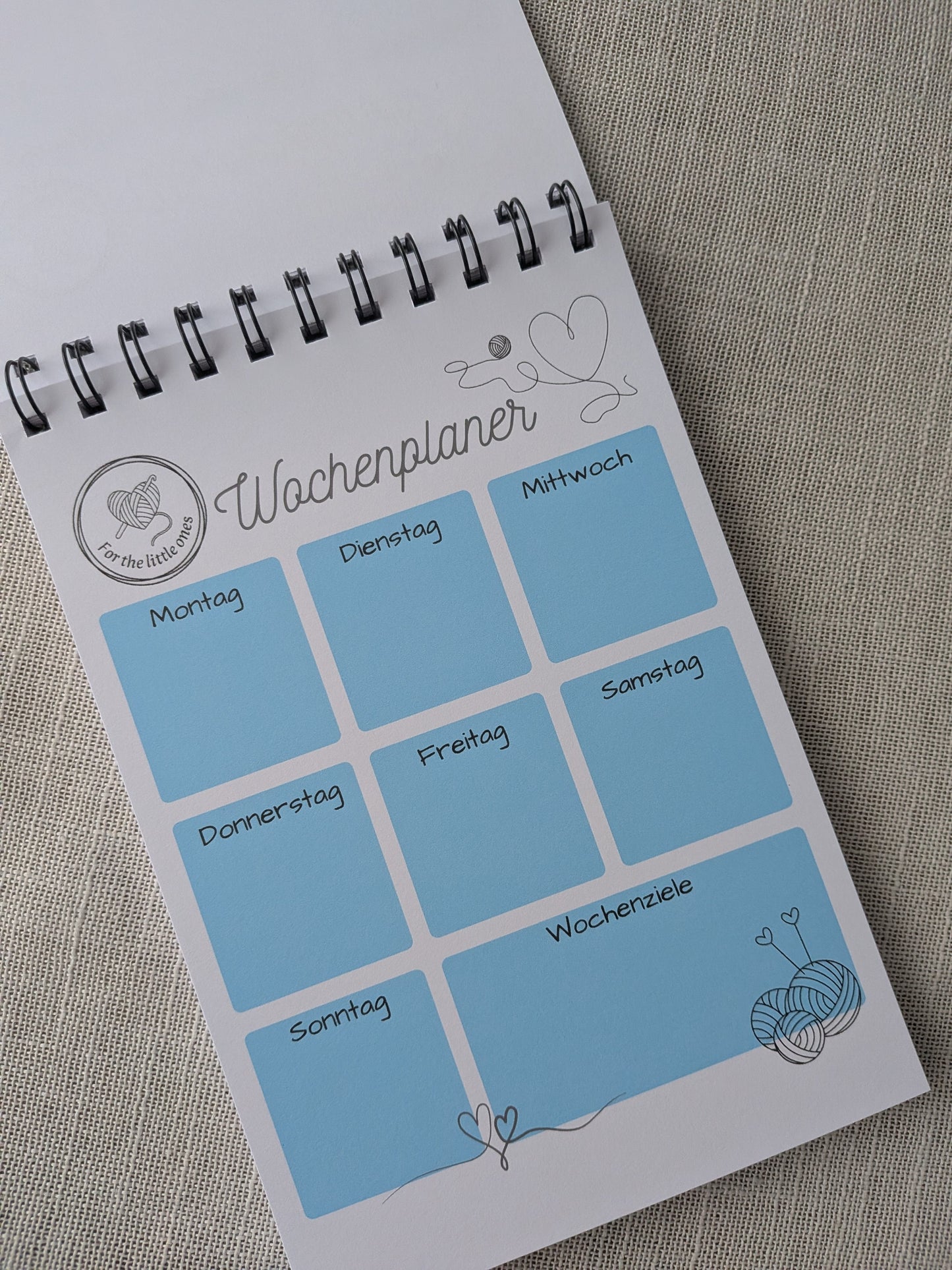 Planer-Set „Wollzeit“ – Organisiert & kreativ durch den Alltag