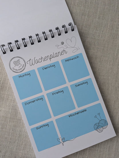 Planer-Set „Wollzeit“ – Organisiert & kreativ durch den Alltag