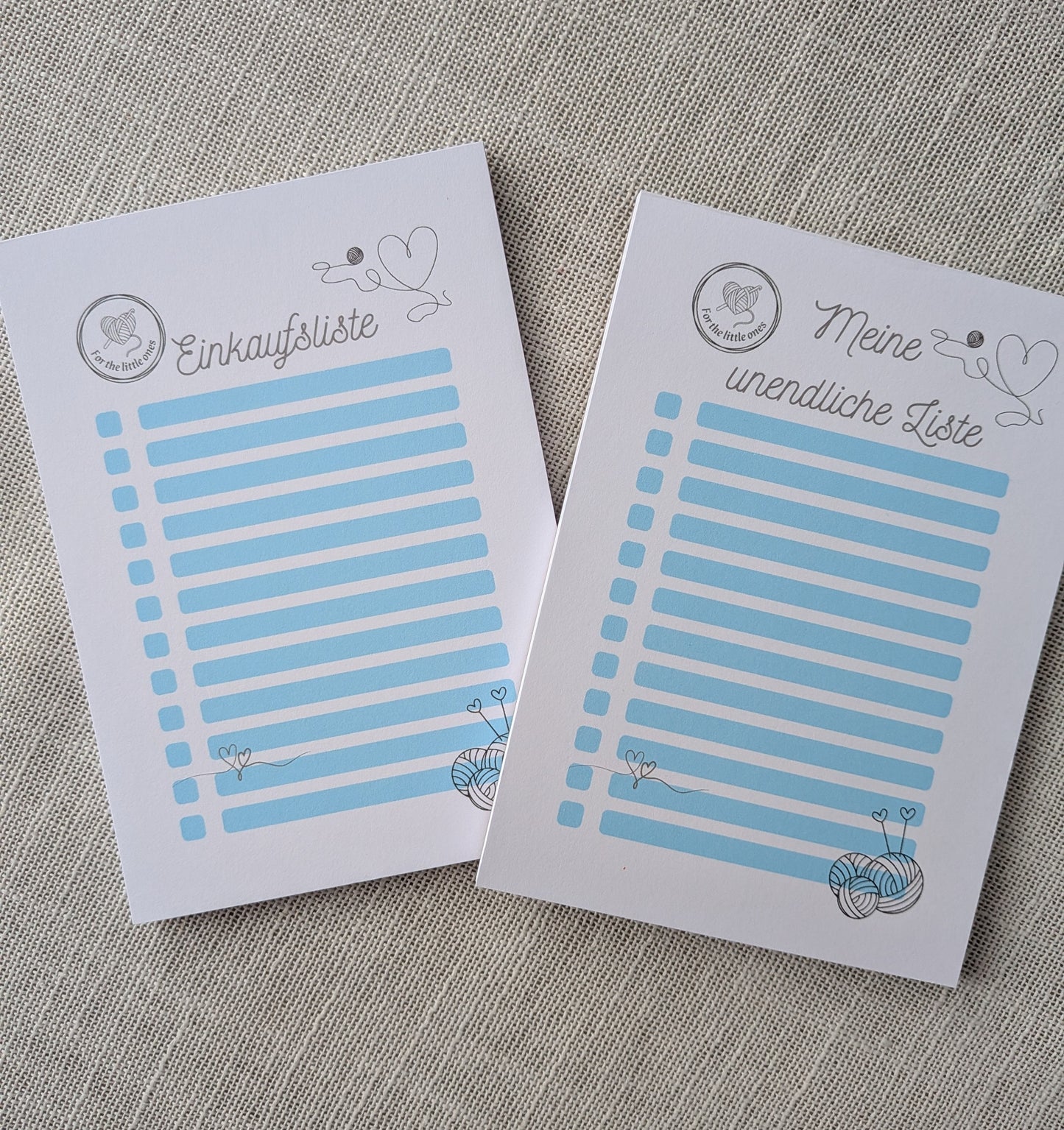 Planer-Set „Wollzeit“ – Organisiert & kreativ durch den Alltag