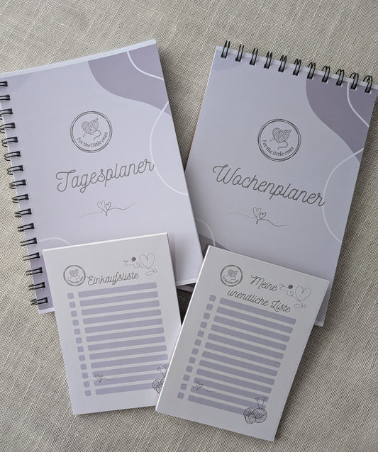 Planer-Set „Wollzeit“ – Organisiert & kreativ durch den Alltag