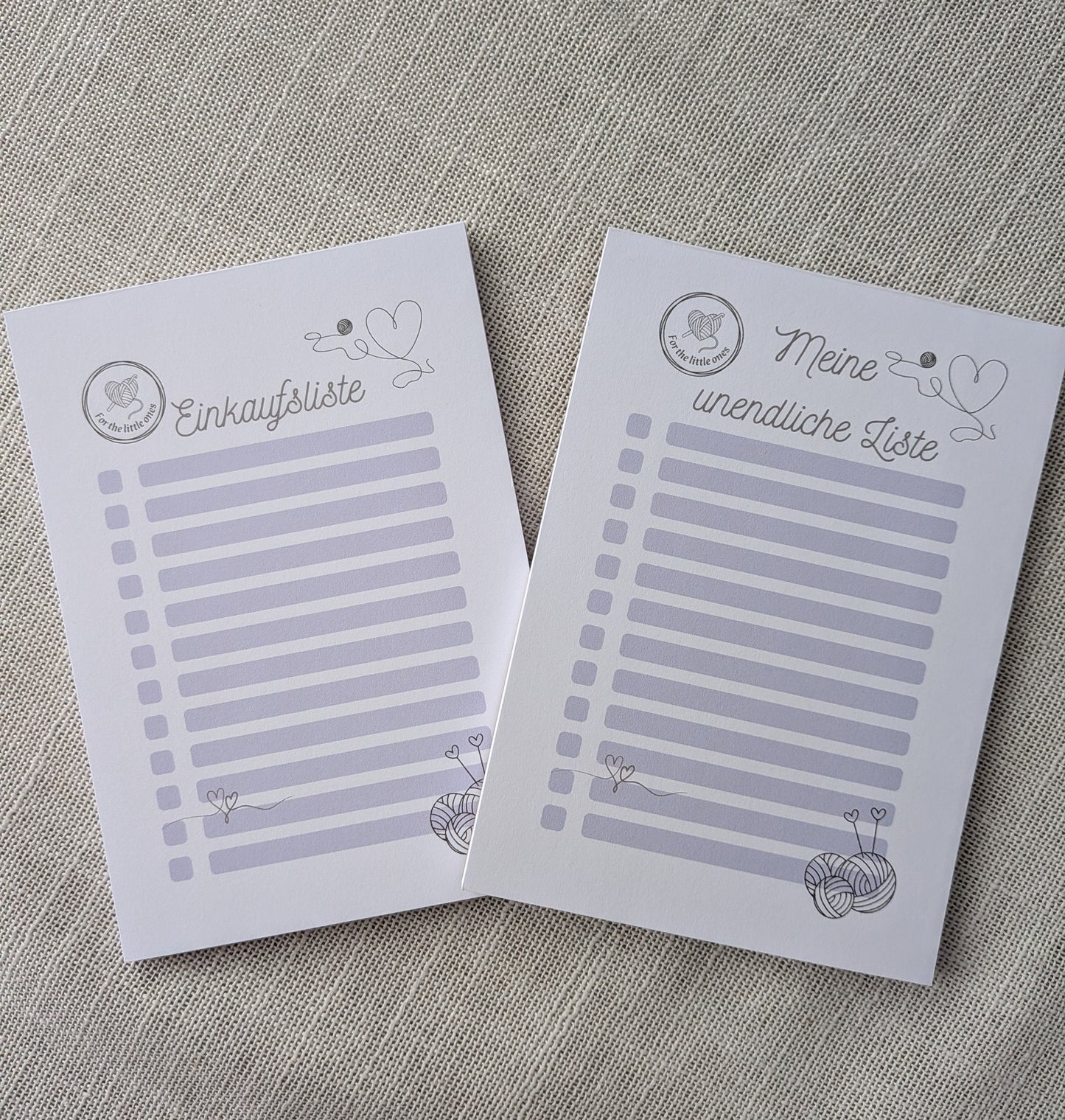 Planer-Set „Wollzeit“ – Organisiert & kreativ durch den Alltag