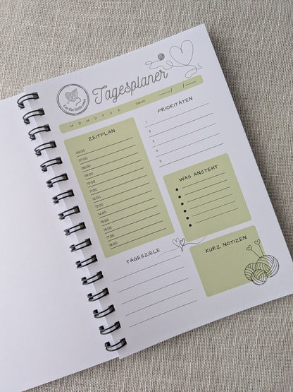 Planer-Set „Wollzeit“ – Organisiert & kreativ durch den Alltag