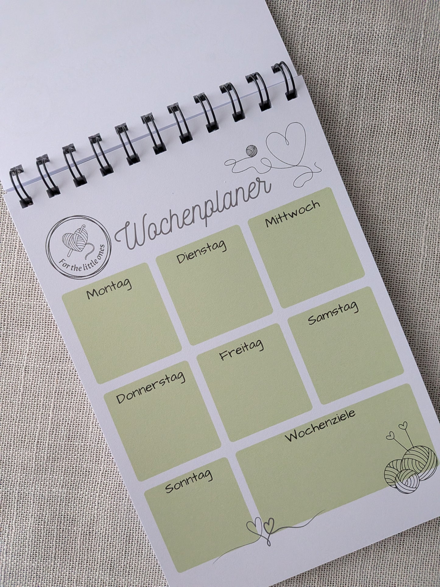 Planer-Set „Wollzeit“ – Organisiert & kreativ durch den Alltag