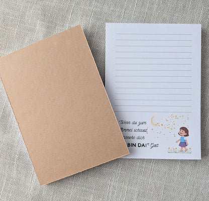 Christlicher Notizblock A6 für Mädchen – Ermutigende Zusprüche (Einzeln oder im Set)