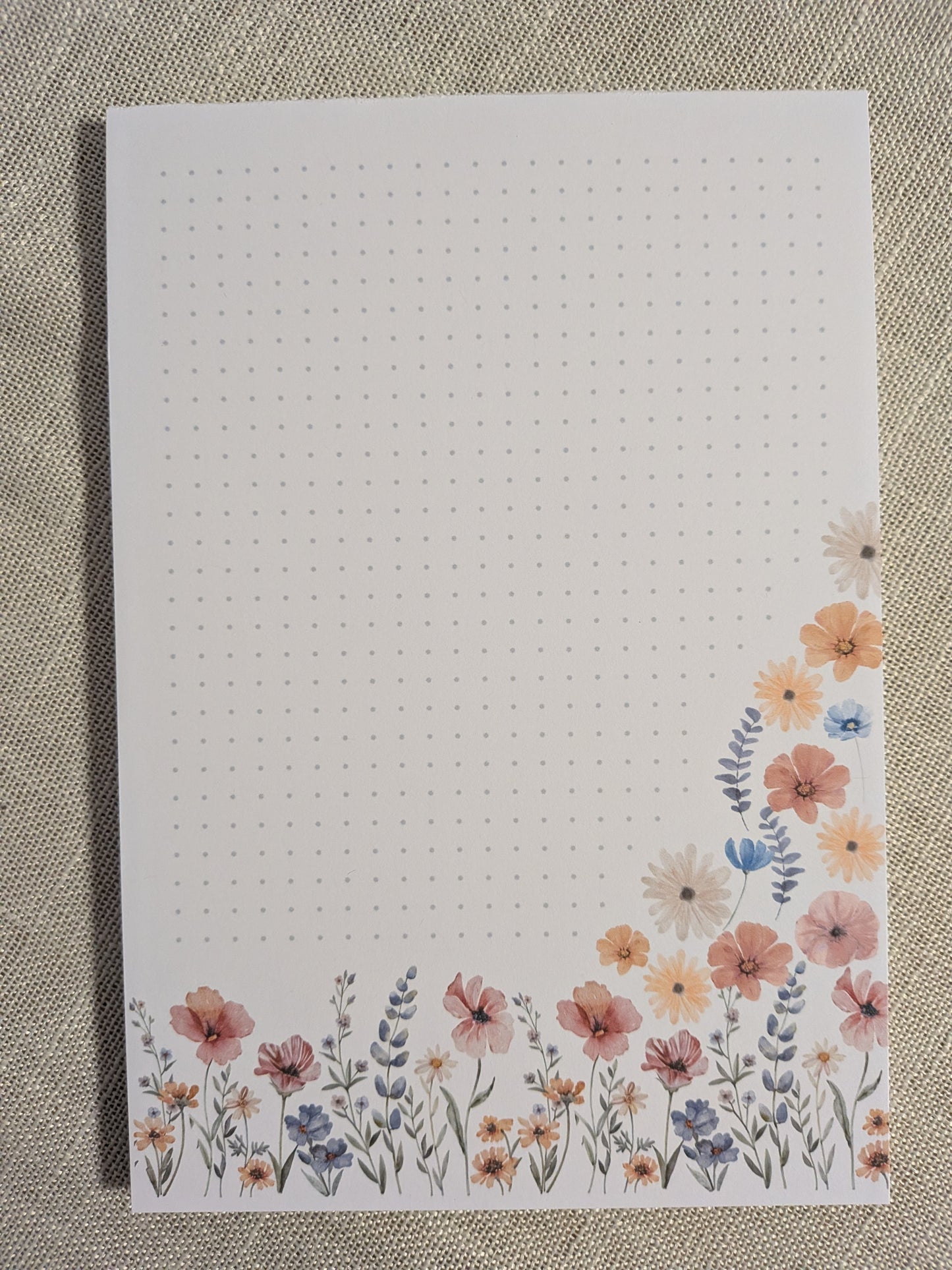 Blumen Notizblock Set – Florales 3er-Set (A5 · A6 · Mini)