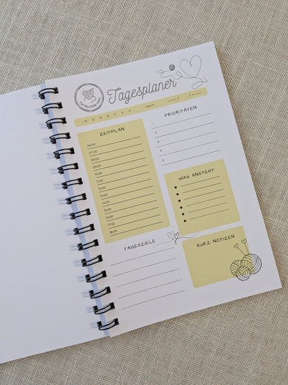 Planer-Set „Wollzeit“ – Organisiert & kreativ durch den Alltag