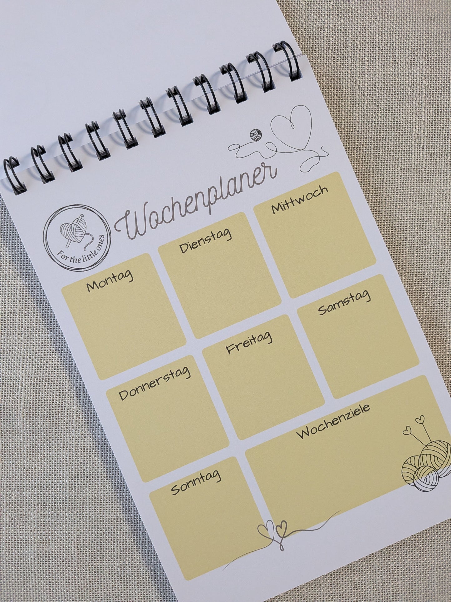 Planer-Set „Wollzeit“ – Organisiert & kreativ durch den Alltag