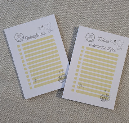 Planer-Set „Wollzeit“ – Organisiert & kreativ durch den Alltag