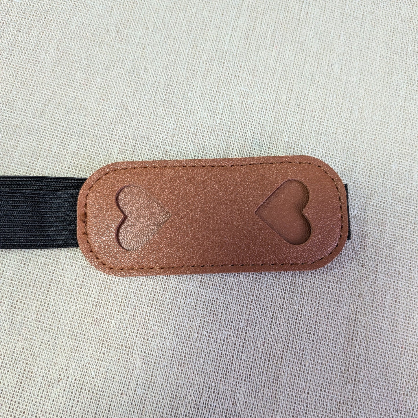 Stifthalter für Notizbuch A5 – mit Gummiband | Herz Design | Planner Zubehör
