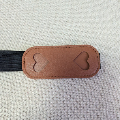 Stifthalter für Notizbuch A5 – mit Gummiband | Herz Design | Planner Zubehör