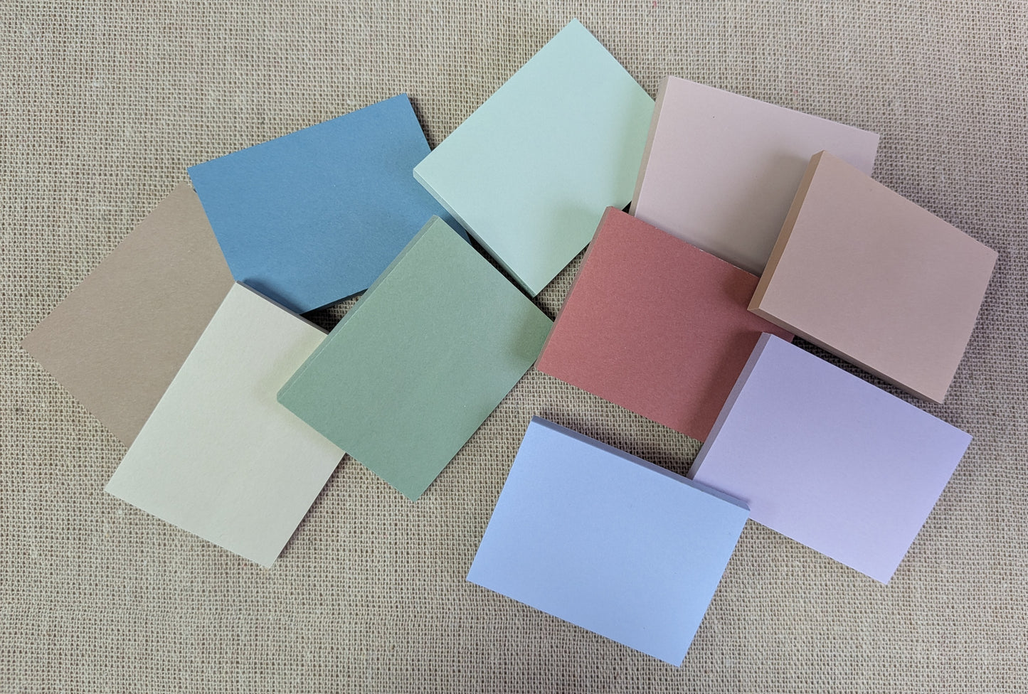 Mini Haftnotizen – 5er Set | Pastell Farben | Kleine Sticky Notes für Planer & Alltag