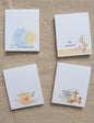 Christliche Mini Notizblöcke Set – Segenssprüche – kleines christliches Geschenk – Gott segne dich – Papeterie