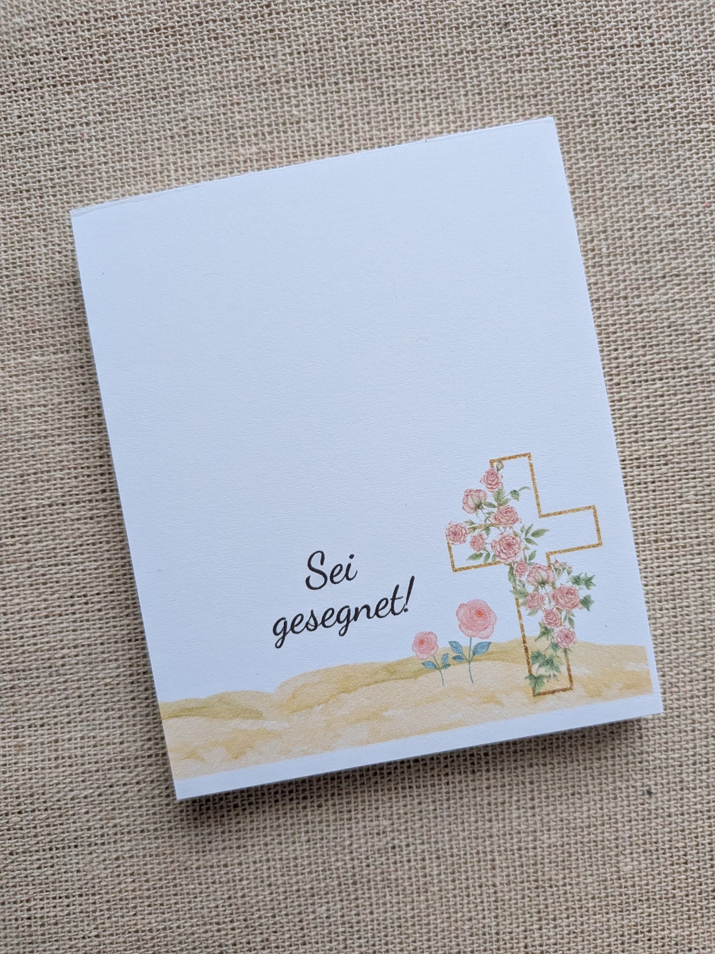 Christliche Mini Notizblöcke Set – Segenssprüche – kleines christliches Geschenk – Gott segne dich – Papeterie