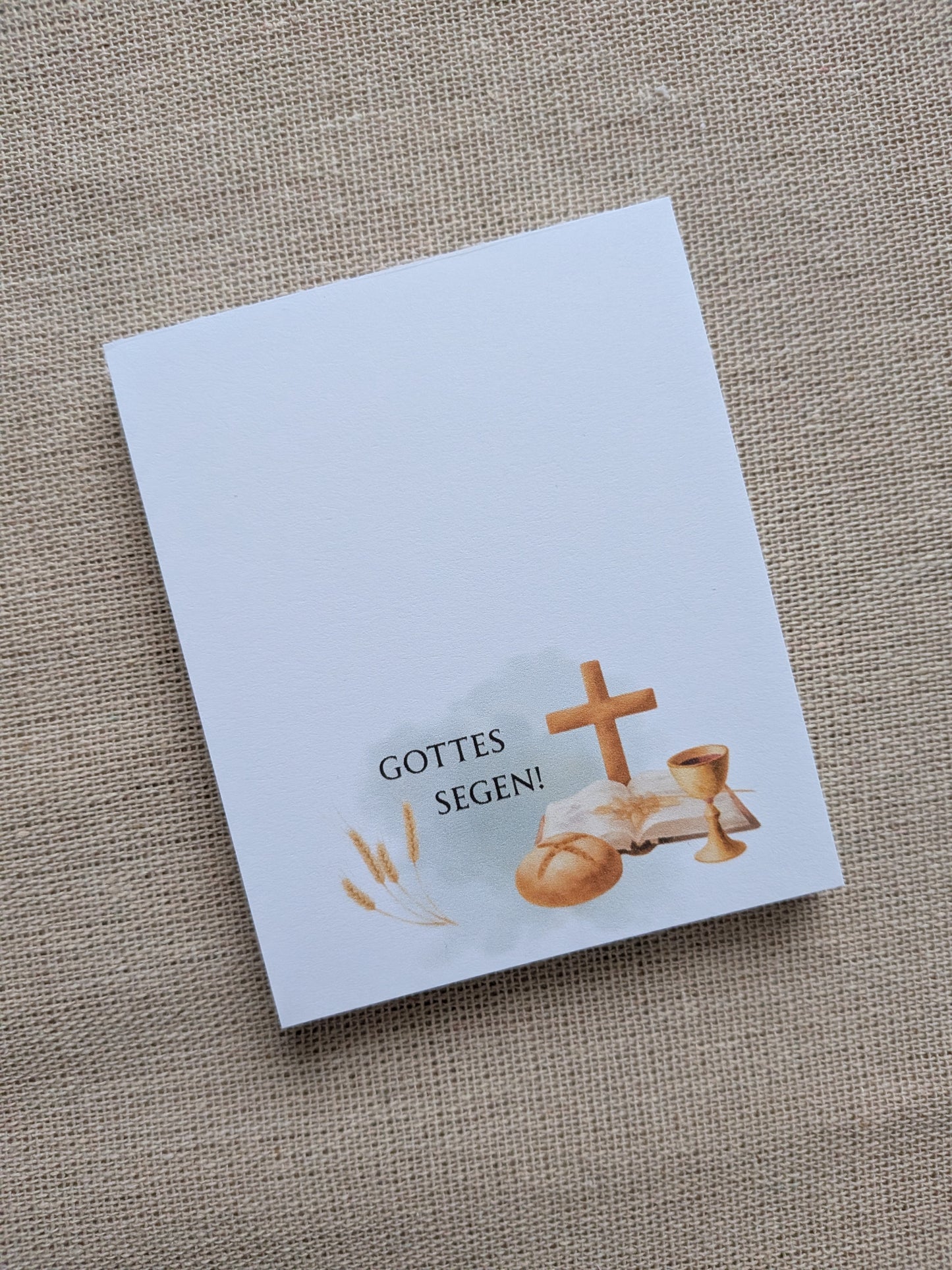 Christliche Mini Notizblöcke Set – Segenssprüche – kleines christliches Geschenk – Gott segne dich – Papeterie