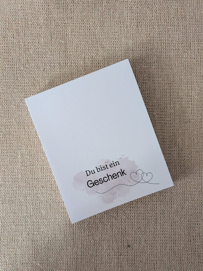 Muttertags Notizblöcke mit liebevollen Botschaften – „Du bist geliebt“ | „Du bist wichtig“ | Geschenkidee für Mama